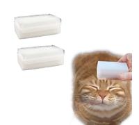 SoarExcelyy 2 cepillos suaves para aseo de gatos, cepillo suave para lengua de gato con más de 1300 dentaciones de púas, cepillos para gatos sensibles, ligero, suave, perfecto para el aseo diario y