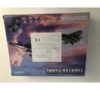 SOARFLY Avion Teledirigido, Avion RC,Avión Control Remoto De 2.4 GHz con Luces LED,3 Baterías/4 HéLices De Repuesto,Drone Modelo con Giro De 360°,Apto para Niños Y Principiantes (Verde)