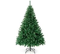 SOARS 180/225cm Árbol de Navidad, Agujas de PVC Premium, Árbol Completo de Abeto Artificial, Sin Encender, 1000/1346 Puntas de Ramas, Decoración de Navidad Ideal para Casa, Oficina, Tiendas (180cm)