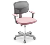 SOARS Silla Ergonomica Escritorio para Niños, Sillas Escritorio Regulable en Altura, Sillas Infantiles con Respaldo, Corregir la Postura Sentada, para Niños 3-10 Años, Cargable MAX 150 kg (Rosa)
