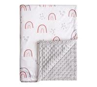 Soarwg Kids Mantas para bebés Regalo para recién Nacidos, Mantas Suaves con Revestimiento de Lunares, Tejidos de Lana, adecuados para Hombres y Mujeres, niños pequeños, niños y niñas 75x100 cm