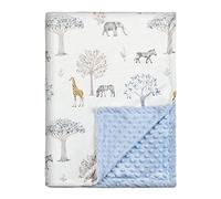 Soarwg Kids Mantas para bebés Regalo para recién Nacidos, Mantas Suaves con Revestimiento de Lunares, Tejidos de Lana, adecuados para Hombres y Mujeres, niños pequeños, niños y niñas 75x100 cm