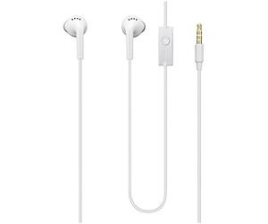 So'Axess EHS61 - Auriculares de botón con cables para Samsung Galaxy S/S2/S3 (control remoto integrado), blanco