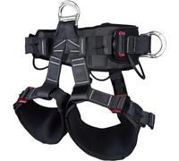 SOB Arnés de Escalada y Guía de Medio Cuerpo Anticaída - Seguridad Para Escalada en Roca, Rappel, Montañismo