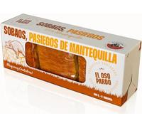 Sobaos Pasiegos IGP 500g | Receta Tradicional de Cantabria | Bizcocho de Mantequilla | 6 Unidades Tamaño Mediano | Dulce Artesanal