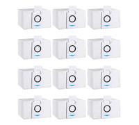 SOBEAU 12 Bolsas de Aspiradora para Ecovacs Deebot X1 Omni & X1 e Omni, X1 TURBO, T20 Omni, T20e Omni, Recambios de Bolsas, Accesorios Bolsas de Repuesto para Aspiradora Ecovacs de Gran Capacidad 3,2L