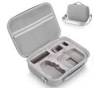 SOBEAU Bolsa para DJI Mini 4K/2 SE Drone, Funda de Transporte Protectora, Almacenamiento Rígido para Controlador y Accesorios, Gris