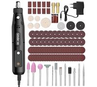 SOBEAU Mini Amoladora Eléctrica, Kit de Herramienta Rotativa con 104 accesorios, 5 velocidades Multiherramienta Amoladora Eléctrica, para Grabar, Cortar, Taladrar, Pulir