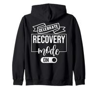 Sober Recovery Mode On Celebrate Sobriety 1 Year Anniversary Sudadera con Capucha