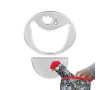 Soberanos acrílicos para coser - potoderlas regla de coser con agarre de silicona no slip, forro de algodón de pollo para cocinar, realza tu cocina barbacoa, microondas, barbacoa