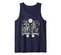 Soberanos duales infernales de Belial y Nebiros Camiseta sin Mangas
