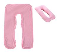 Sobeta Funda de Almohada para Embarazo en Forma de U, cómoda Multifuncional, para Maternidad, extraíble, Ideal para el Futuro sueño de la Madre, 140 x 80 cm