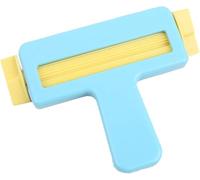 Sobeta Herramienta de crimpado de papel de borde recto, instrucciones de papel de textura de 6.5 pulgadas, rodillo de crimpado con herramienta de crimpado de álbumes de recortes