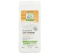 Sobio Étic - Gel de Ducha Hidratante Suave - Leche de Burra - 650ml - Pack de 2 (Total 1.3L)