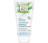 SO'BIO ÉTIC Gel Nettoyant Fraîcheur Tous Types de Peaux Hydra Aloe Vera
