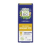 SO'BiO étic - Roll-on SOS calmante cabeza - Aroma - Certificado Cosmebio - Roll-on de 5 ml