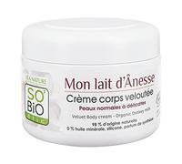 SO'BiO étic Soins Visage et Corps Mon Lait d'Anesse Crème Veloutée Nourrissante 200 ml
