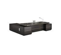 SOBOLON Escritorio para Dormitorio Oficina del Jefe, Moderna Sala de gerentes, Muebles for presidentes, Escritorio Grande y atmosférico for supervisores Individuales. Escritorio de Juegos