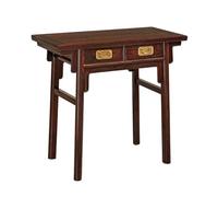 SOBOLON Mesa de Templo para el hogar Mesa de exhibición de Estatua de Buda de Madera Maciza, Mesa de Entrada Retro, decoración del hogar, Mesa de Homenaje Mesa de Meditación