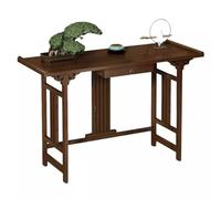 SOBOLON Mesa de Templo para el hogar Mesa del Dios de la Riqueza de Madera Maciza, Mesa de Ofrendas de la Nave, Mesa de Buda, Mesa de Tributo Doméstico, Mesa de Entrada de Ofrendas Mesa de Meditación