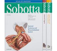 Sobotta Atlas of Anatomy, Package, 16th ed., English/Latin: Musculoskeletal System; Internal Organs; Head, Neck and Neuroanatomy; Muscles Tables