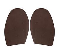 Sobras de goma antideslizantes, kit de reparación de calzado profesional, solas de medias no slip, almohadillas resistentes al desgaste antes de pulido para zapatos de vestir de (Marrón oscuro)