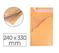 Sobre Burbujas Crema Q-Connect G/4 240 X 330 Mm Caja De 50
