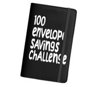 Sobre Challenge Binder - Binder de presupuesto con rastreador | de sobre de efectivo para la planificación diaria de gastos | Binder presupuestario de gastos | 100 días sobres tr