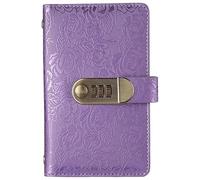 Sobre de carpeta para ahorro de presupuesto - 100 sobres, cuaderno de almacenamiento de efectivo, planificador financiero con cerradura, de seguimiento de costes, carpeta de planificación