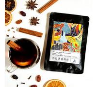 Sobre de Especias Gourmet Invierno (75 G): Canela, Clavo y CáScara Naranja para Vino Caliente Celebraciones Festivas(75g)