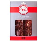 Sobre de Jamón de Jabugo 100% Bellota - Envio 24 - Cortado a Cuchillo - Sanchez Martín - Selección Cosecha Privada - Envío 24 h - Vitola Negra 100% Bellota Ibérica Huelva - (1 Sobre, Jamon)