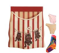 Sobre el armario, organizador del armario,Gabinete de gran capacidad sobre el almacenamiento - Bolsa de almacenamiento montada en la pared, calcetines de ropa interior del pañal bolsa de malla para la