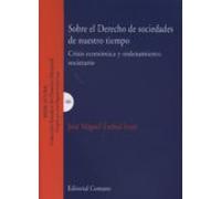 Sobre El Derecho De Sociedades De Nuestro Tiempo