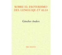Sobre El Esoterismo Del Lenguaje Et Alia