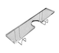 Sobre El Lavabo En El Baño - Estante De Almacenamiento De Acero Inoxidable | Organizador de fregadero de cocina, resistente soporte de secado para grifo con soporte para jabón, toalla y cepillo para el