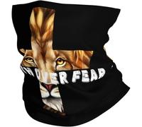 Sobre el miedo Bandana de pasamontañas para hombres, mujer, cuello sin costuras, guatas, bufanda, pañuelo, mascarilla facial Protección sin costuras