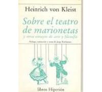 sobre el teatro de marionetas y otros ensayos de arte y filosofia (2ª