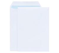 Sobre liderpapel bolsa blanco 260x360 mm solapa tira de silicona papel offset 100 gr caja de 250 unidades - SL39