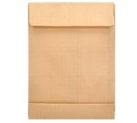 Bolsa Sobre Fuelle Kraft 250X353X30mm Con Solapa y Tira Papel Silicona 120Gr (50 Unidades)