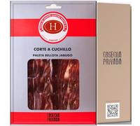 Sobre Paleta de Jabugo 100% Bellota - Envio 24 - Cortado a Cuchillo - Sanchez Martín - Selección Cosecha Privada - Envío 24 h - Vitola Negra 100% Bellota Ibérica Huelva - (1 Sobre, Paleta)