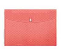 Sobre Para Documentos A4 PP Esselte Colour'Breeze , Paquete De 3 Coral A4