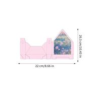Sobre para Flores,5 Piezas Almacenamiento Plegable Con Forma De Bolso Floral | s Sobre San Valentín - Para Propuesta de Matrimonio Boda San Valentín Cumpleaños Día de la Madre