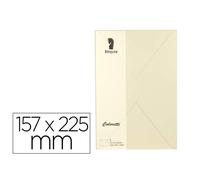 Sobre Rossler Coloretti C5 Color Crema 157X225 Mm Pack De 5 Unidades