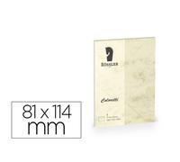 Sobre Rossler Coloretti C7 Color Marmol Crema 81X114 Mm Pack De 5 Unidades