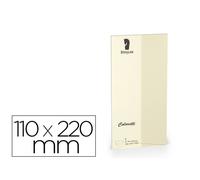 Sobre Rossler Coloretti Dl Americano Color Marmol Crema 110X220 Mm Pack De 5 Unidades