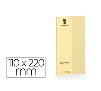 Sobre Rossler Coloretti Dl Americano Color Marron Arena 110X220 Mm Pack De 5 Unidades