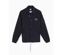 Sobrecamisa bordado CP Company Chrome-R para hombre Azul XL