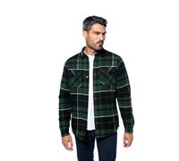 Sobrecamisa de cuadros forrada Kariban Sherpa S