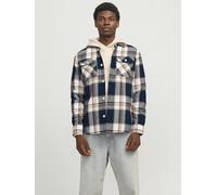 Sobrecamisa de franela Hombre Talla M. Color Azul