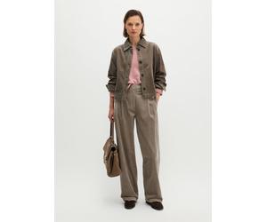 Sobrecamisa de pana regular Stone Taupe 38